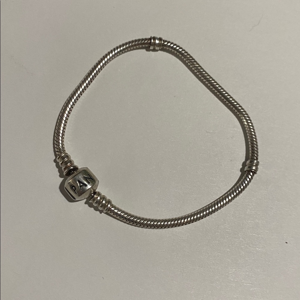 Pandora silver snake chain bracelet